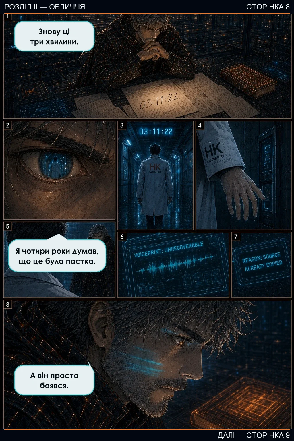 Розділ II — Обличчя, сторінка 8